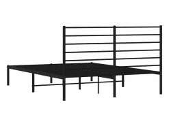 vidaxl Somier - 140X190Cm|Estructura cama sin colchón con cabecero metal 140x190 cm