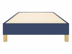 Clicnbuy Estructura de cama box spring tela azul 90x200 cm Best