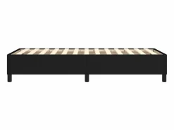 Clicnbuy Estructura de cama box spring tela negro 90x190 cm Clearance