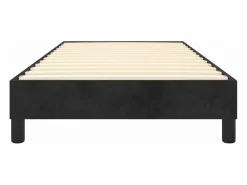 Clicnbuy Estructura de cama box spring terciopelo negro 90x200 cm Sale