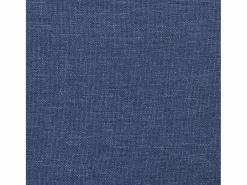 Estructura de cama box spring tela azul 160x200 cm^Clicnbuy New
