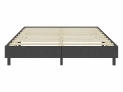 Clicnbuy Somier - 160X200Cm|Estructura de cama Box Spring tela gris 160x200 cm