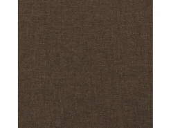 Clicnbuy Estructura de cama box spring tela marrón 140x190 cm