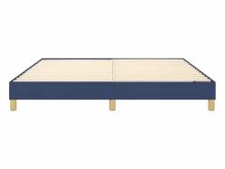 Clicnbuy Estructura de cama box spring tela azul 180x200 cm Hot