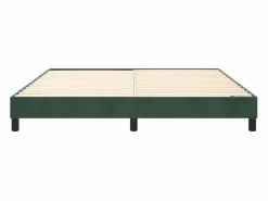 Clicnbuy Estructura de cama box spring terciopelo verde oscuro 180x200cm Hot