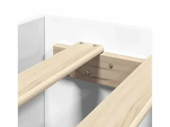 Estructura de cama con cabecero sin colchón 100x200 cm^vidaxl