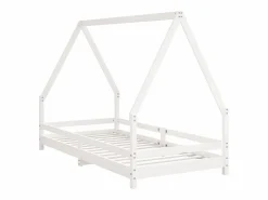 vidaxl Cama Montessori|Estructura de cama para niños madera de pino 90x190 cm