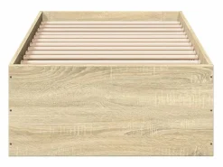 vidaxl Cama Adulto|Estructura de cama sin colchón madera roble Sonoma 75x190 cm