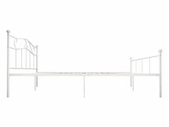 vidaxl Estructura de cama sin colchón metal 180x200 cm Blanco Online