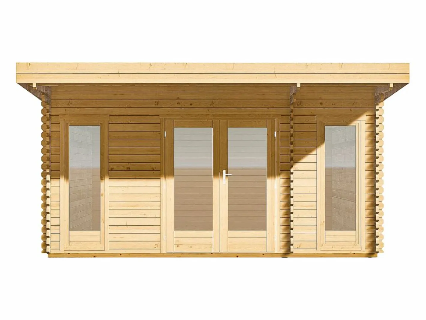 Estudio / oficina de jardín de madera 24,4 m² - Espesor 40 mm - ARBORIA^EXPERTLAND Discount
