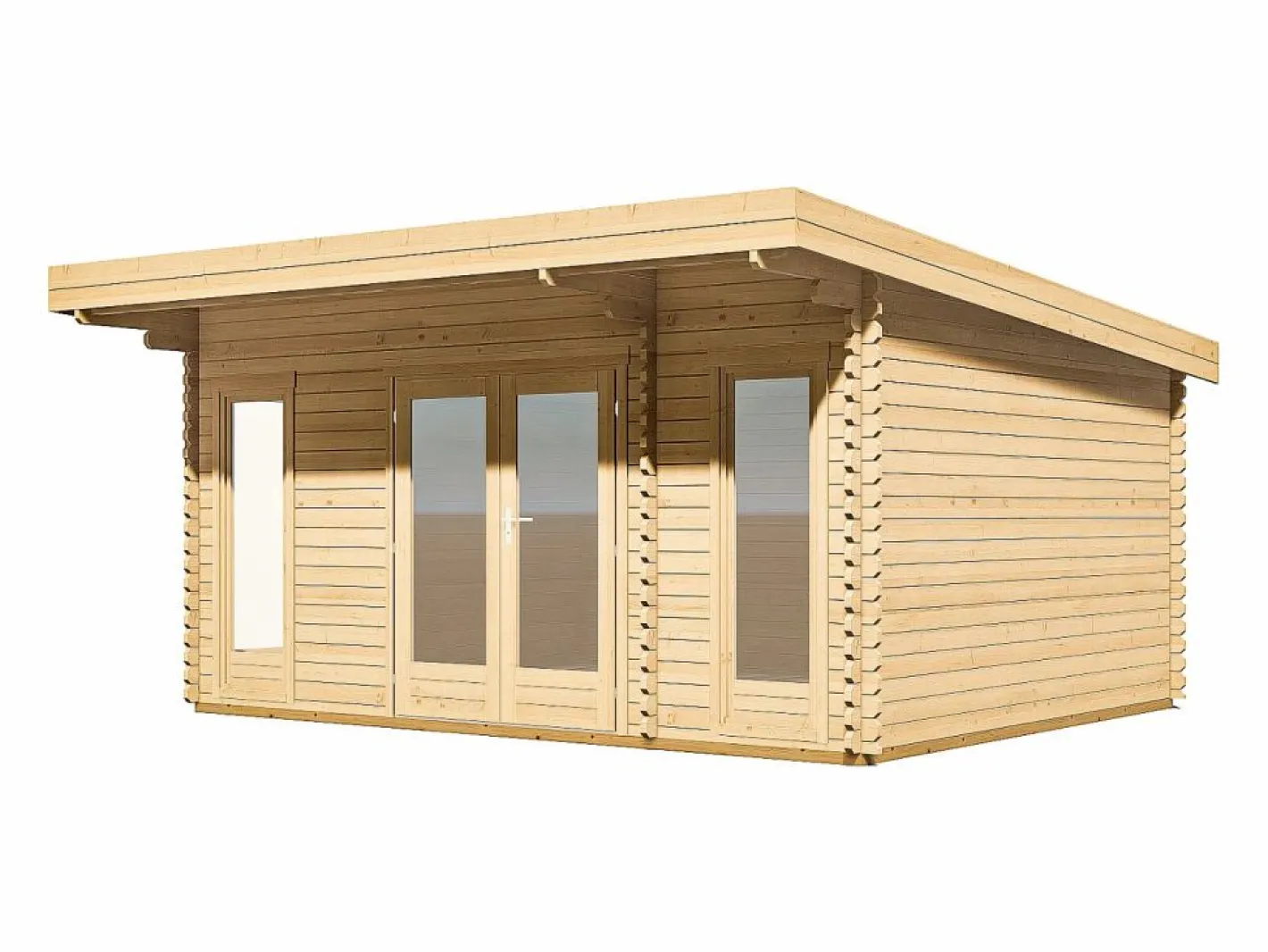 Estudio / oficina de jardín de madera 24,4 m² - Espesor 40 mm - ARBORIA^EXPERTLAND Discount