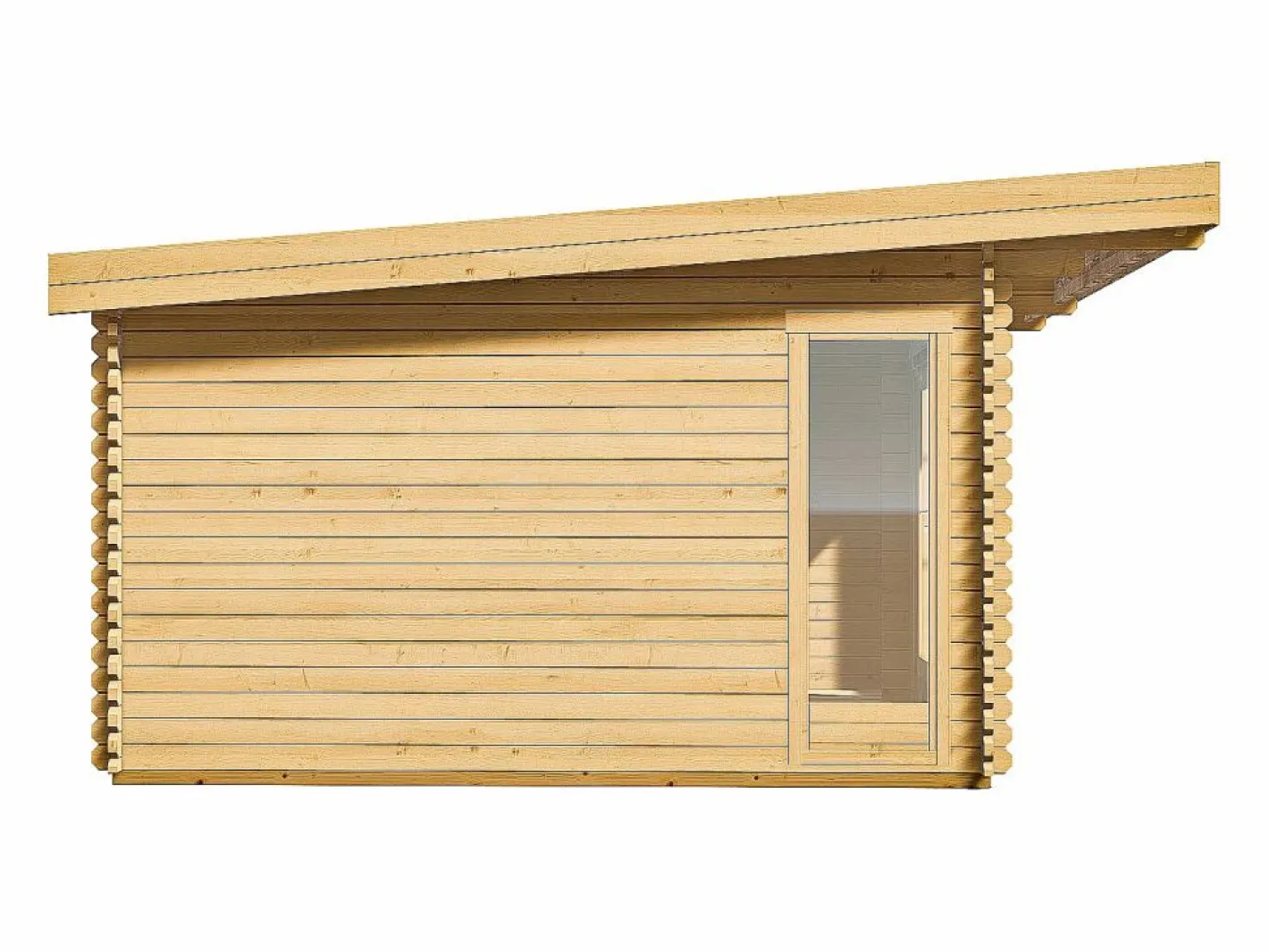 Estudio / oficina de jardín de madera 24,4 m² - Espesor 40 mm - ARBORIA^EXPERTLAND Discount