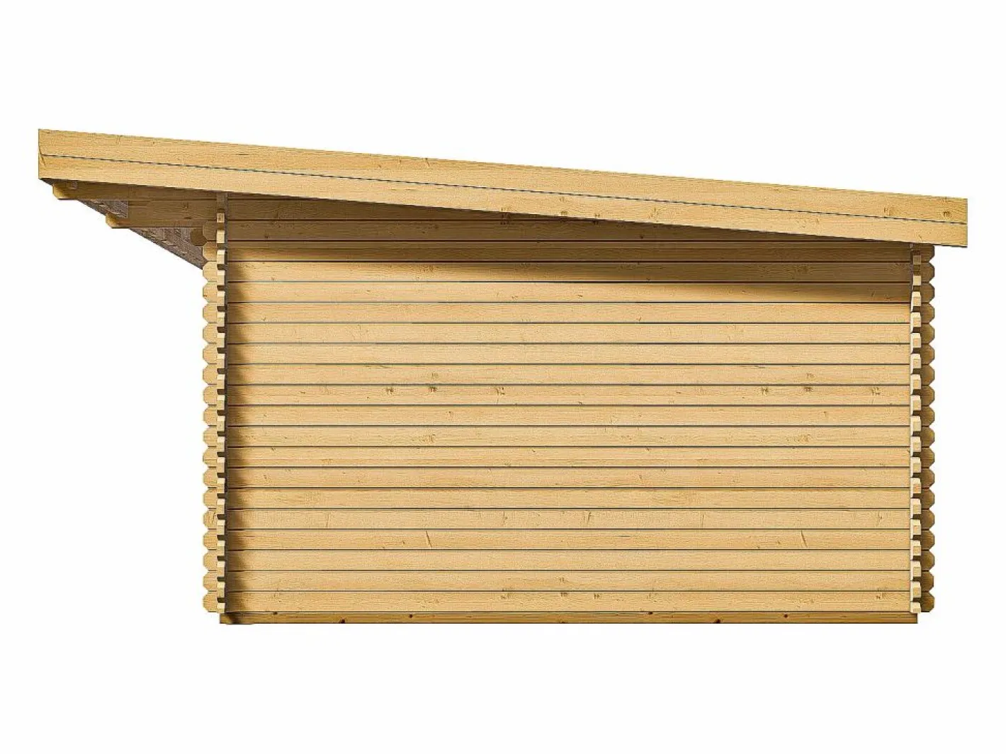 Estudio / oficina de jardín de madera 24,4 m² - Espesor 40 mm - ARBORIA^EXPERTLAND Discount