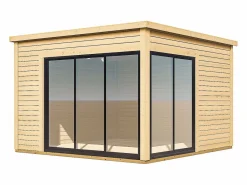 Estudio / oficina de jardín de madera 14,7 m² - Espesor 45 mm - SYLVANA^EXPERTLAND New