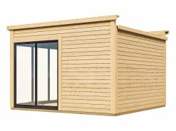Estudio / oficina de jardín de madera 14,7 m² - Espesor 45 mm - SYLVANA^EXPERTLAND New
