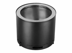Estufa de Leña sin Humo SucceBuy Bonfire, 380 mm de Diámetro, en Acero Inoxidable Negro Clearance