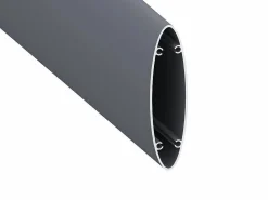 EXPERTLAND Cercados Y Ocultación|Extensión de valla tipo persiana para instalar en aluminio antracita - H80 x L173 cm - BAROMA