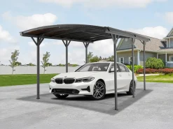 Extensión para cenador de aluminio - 1 coche - 15,15 m² - - BARESA^EXPERTLAND Online