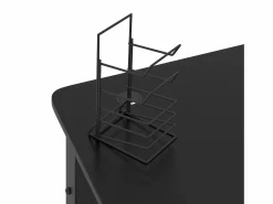 Garden Furniture Faril Escritorio gaming con patas en forma de K 110x60x75 cm Negro Best