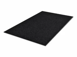 Felpudo alfombra de entrada PVC 90x60 cm ES697101 Negro Sale