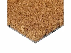 Felpudo de fibra de coco copetuda 45x75 cm ES704699 Marru00f3n Clearance