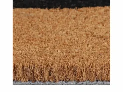 Felpudo de fibra de coco copetuda 45x75 cm ES704699 Marru00f3n Clearance
