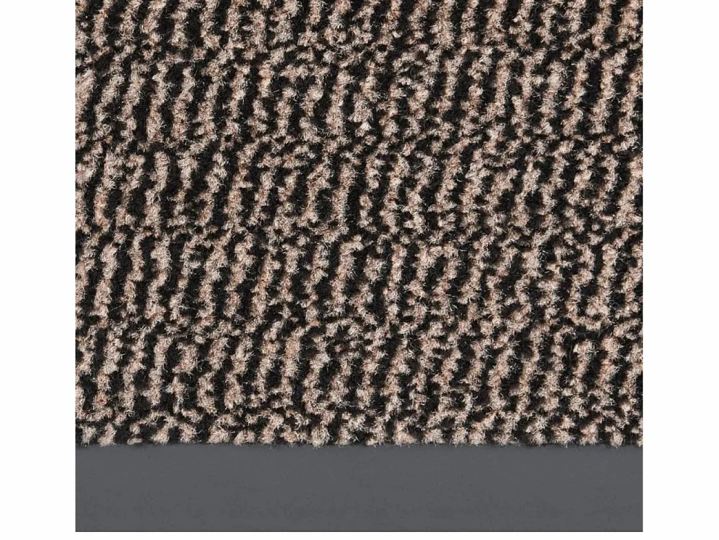 Felpudo de nudo marrón oscuro 80x120 cm ES429849^ Outlet