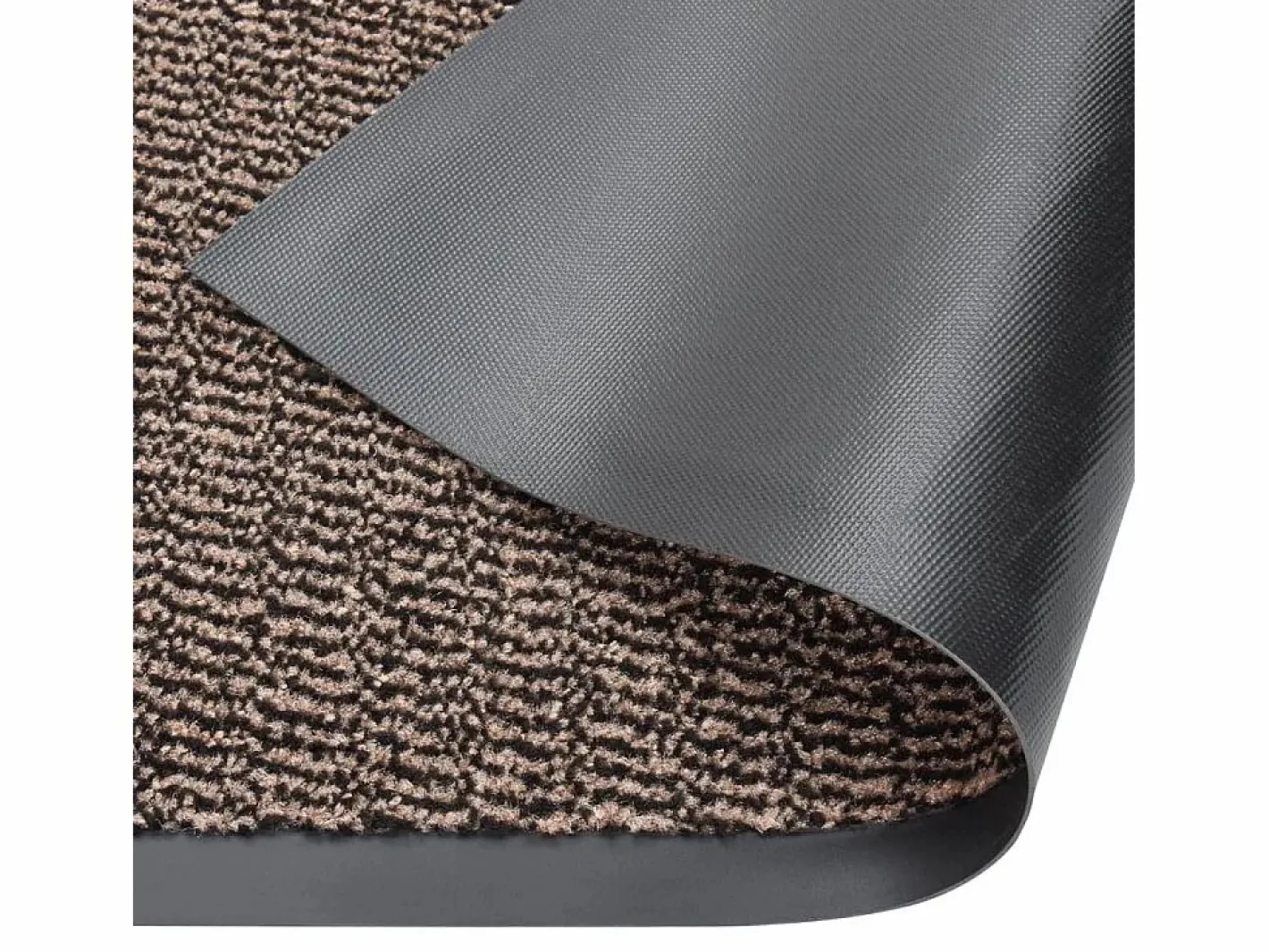 Felpudo de nudo marrón oscuro 80x120 cm ES429849^ Outlet