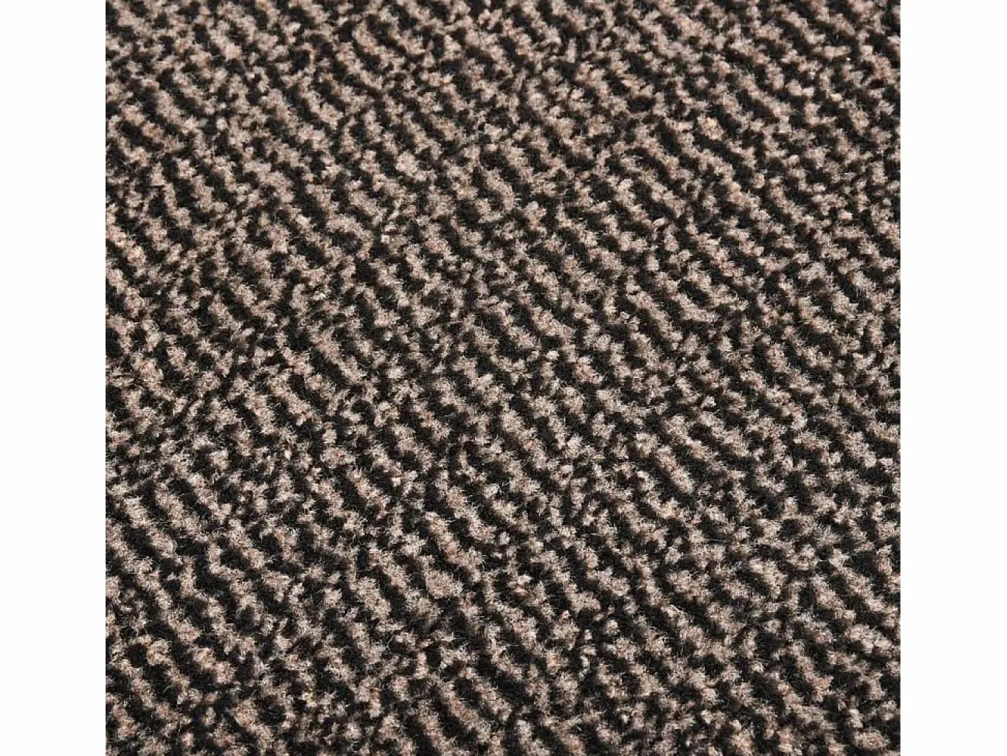 Felpudo de nudo marrón oscuro 80x120 cm ES429849^ Outlet