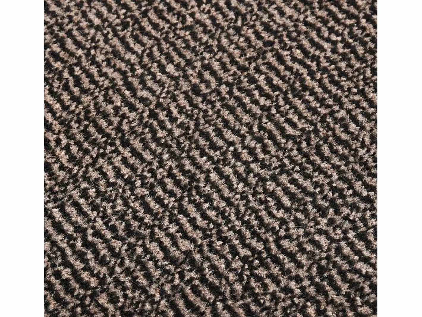 Felpudo de nudo marrón oscuro 60x90 cm ES881242 Marru00f3n