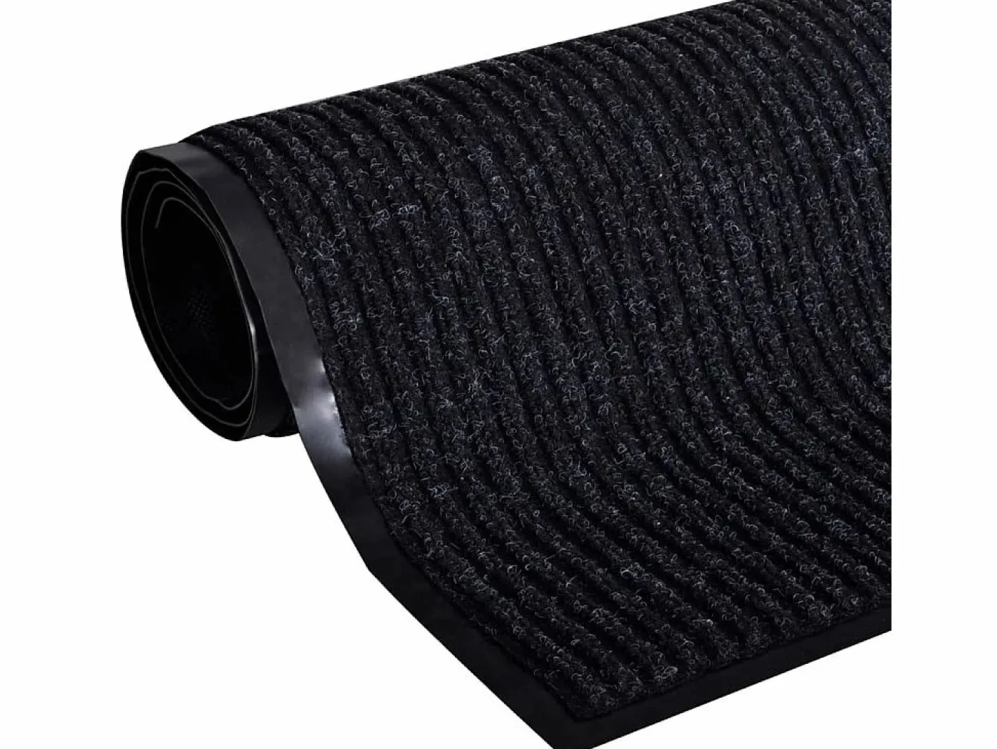 Felpudo de PVC 117x220 cm ES366671 Negro Best