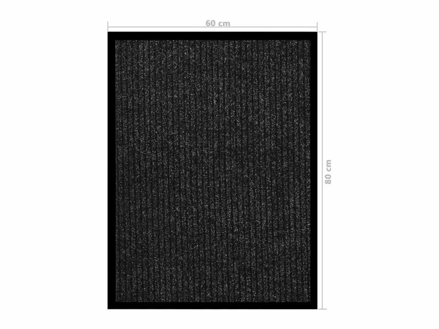 Felpudo de rayas 60x80 cm ES166225^ Discount