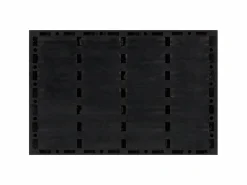 Felpudo rectangular de goma y fibra de coco 40x60 cm ES842302^ Discount