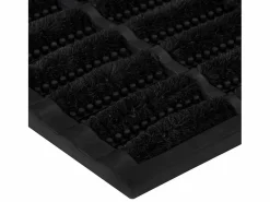 Felpudo rectangular de goma y fibra de coco 40x60 cm ES842302^ Discount