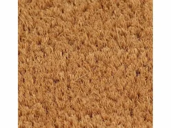 Felpudo semicircular de fibra de coco natural 60x90 cm ES499734^ New