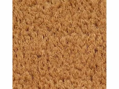 Felpudo semicircular de fibra de coco natural 60x90 cm ES786191^ Clearance