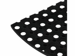 Felpudo|Felpudo semicircular de goma 45x75 cm ES521539