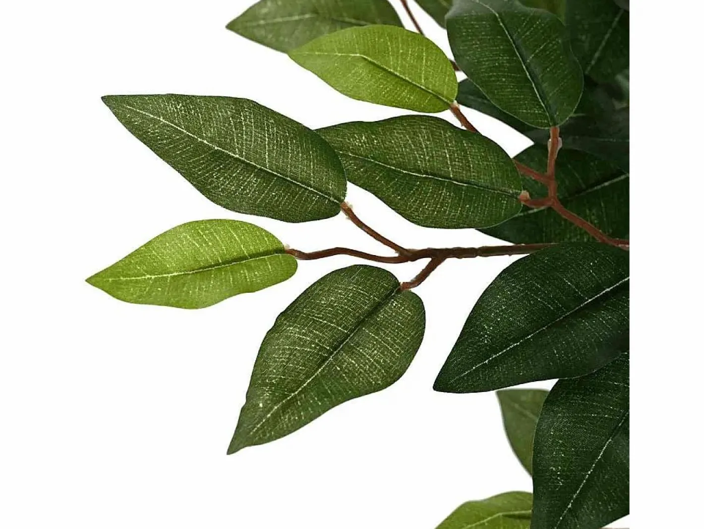 Ficus artificial 480 hojas 130 cm Verde Discount