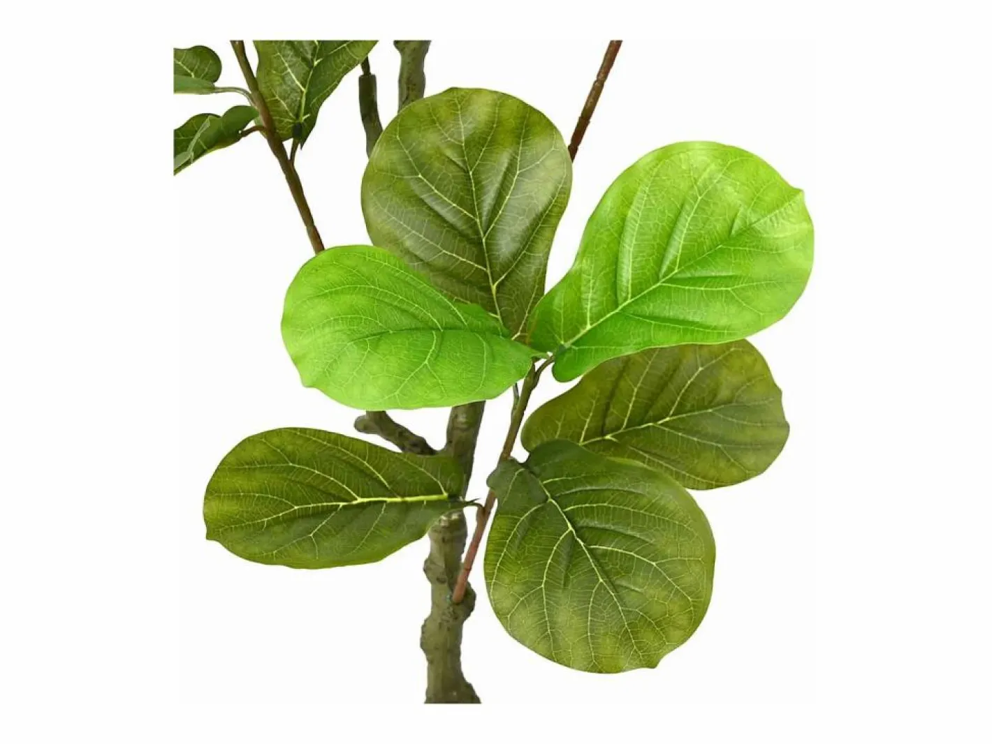 Planta Artificial|Ficus artificial 30 hojas 125 cm