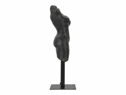 Figura decorativa busto mujer de resina negra Afrodite^ Clearance