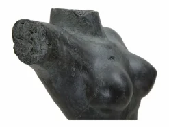 Figura decorativa busto mujer de resina negra Afrodite^ Clearance