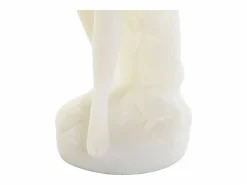 Item International Estatua|Figura decorativa clásica de resina blanca 13,5x10,5x33,5 cm, diseño elegante y atemporal