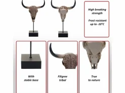 MCW Figura decorativa de pie cráneo de vaca -D30 Beige Sale
