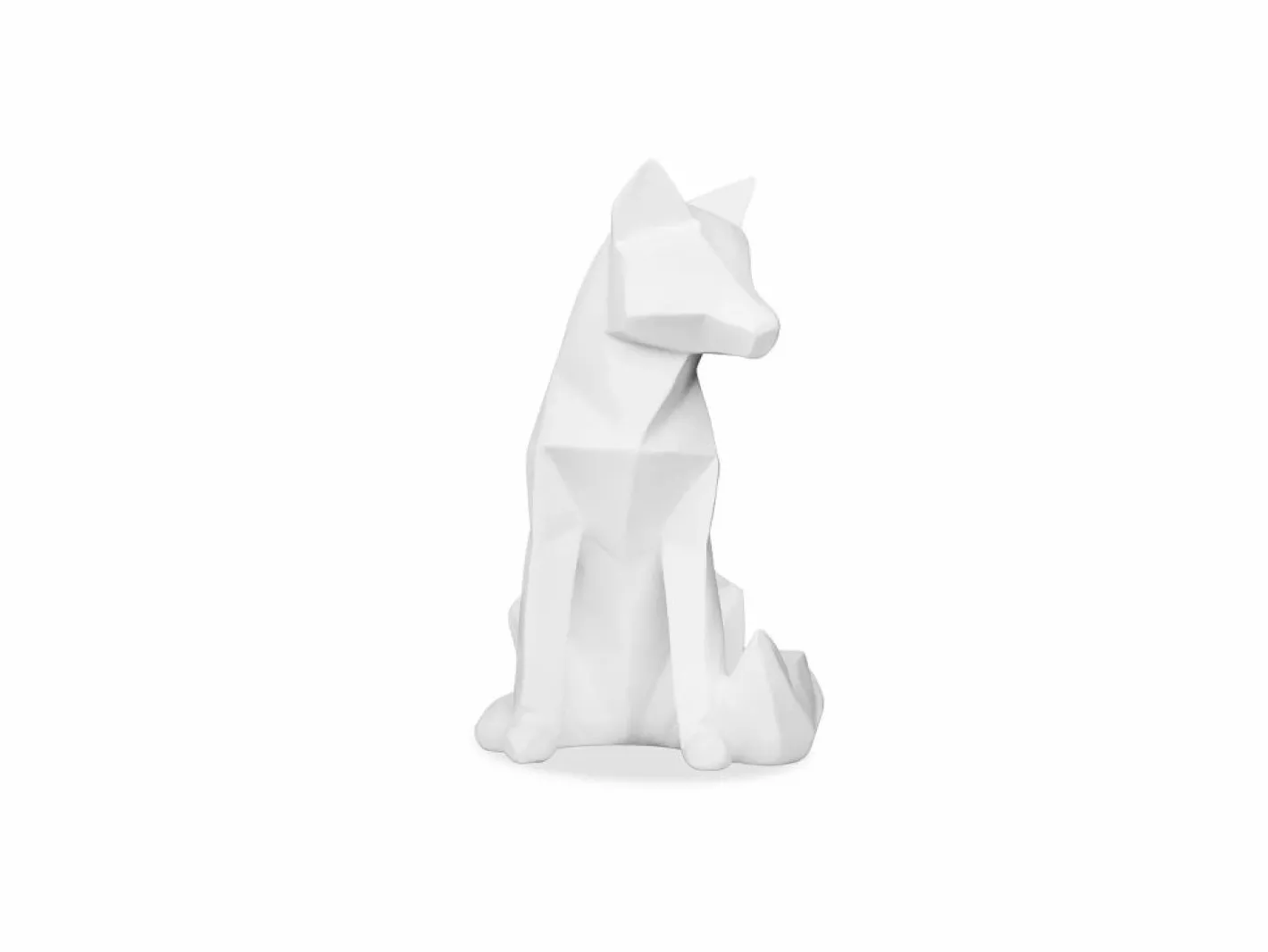ICONIK INTERIOR Figura Decorativa Zorro - Mate - Foox Blanco Clearance