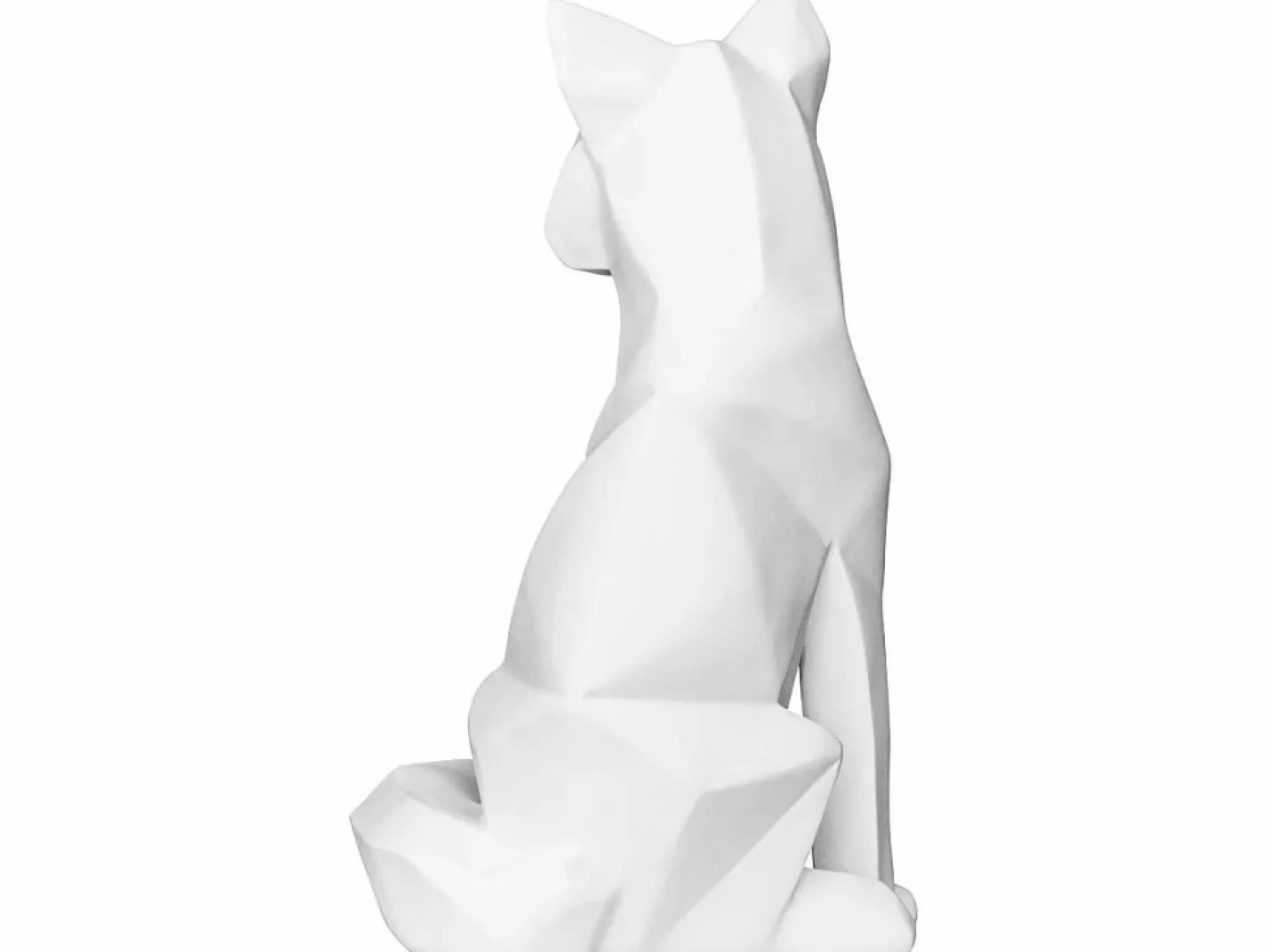 ICONIK INTERIOR Figura Decorativa Zorro - Mate - Foox Blanco Clearance