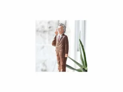 Kikkerland Estatua|Figurita solar einstein
