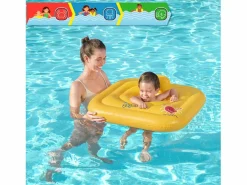 Bestway Flotador Hinchable para Bebés de 1 a 2 años Swin Safe 72x24 cm con Asiento Incluido Color Amarillo Outlet