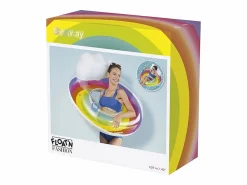 Bestway Deportes Náuticos|Flotador Hinchable para Playa o Piscina Rainbow Dreams Swin Tube 105x33 cm con Posavasos