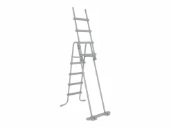 Flowclear Escalera de piscina de seguridad 4 escalones 122 cm ES953944^ New