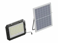 Foco exterior con panel solar. Proyector solar de sobremesa 150 lúmenes. CLARTO^SOLARGEO Outlet